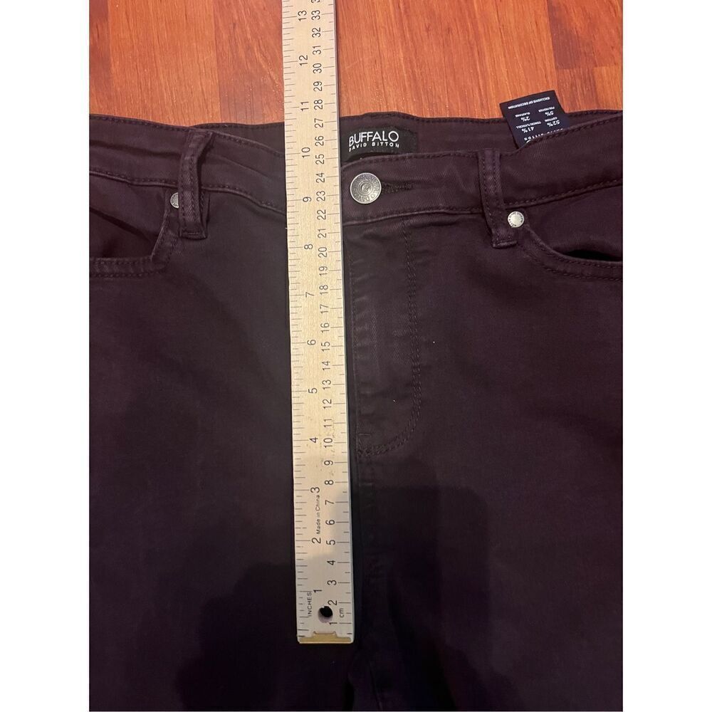 Women’s Buffalo David Bitton Plum color jeans Size 8 - Picture 9 of 9